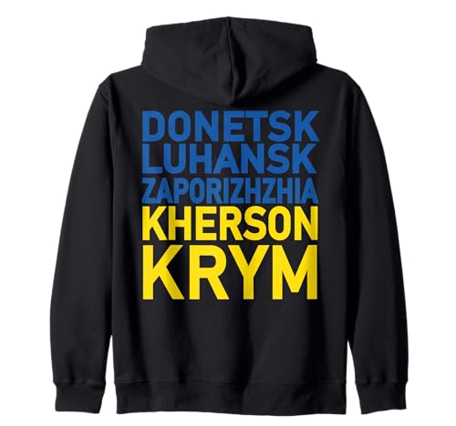 Stand con Ucrania: Defendiendo Donetsk, Lugansk, Zaporizhzhia Sudadera con Capucha