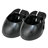 Material: goma VIGAN 2 piezas de goma antideslizantes para caballos ecuestres botas de herradura reparación corrección de pezuñas de caballo rendimiento pezuñas (2 piezas S: 11 cm)