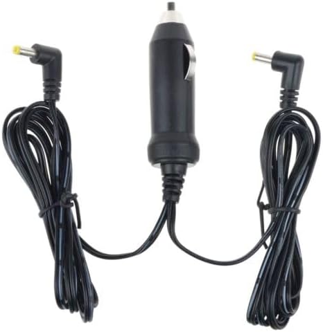 Car Dual Output Tip DC Adapter for Two (Pair) Leapfrog 1 2 leapPad 1 2 leapster 1 2 Explorer Leap Pad 2 1 leap Ster 2 1 LeapFrog's LeapPad 2 Leapster2 Tablet Explorer Learning