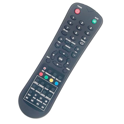 Télécommande adaptée à Continental Edison CELED215HD2 CELED430219B22 CELED654KB2 CELED215B2 CELED550116B2 CELED215HD CELED43419B6 CELED430219B2 CELED55UHD21B2（Non Compatible avec Les Autres modèles）