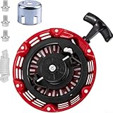 Poignée ergonomique : la poignée en PVC offre une prise en main confortable qui permet une utilisation plus facile tout en protégeant vos mains pendant le processus de démarrage pour améliorer l'expérience générale de l'utilisateur.