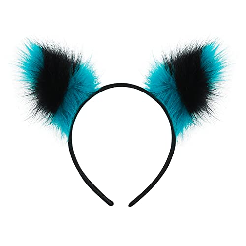 Set di guanti per capelli con orecchie di volpe in...