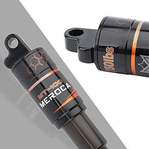 Jfoyh Bicycle Oil Spring Shock Bike Rear Shock Absorber 125Mm/150Mm/165Mm/185Mm 750/850/1000Lbs With Accessories-125Mm(4.9") X850Lbs #TOP3