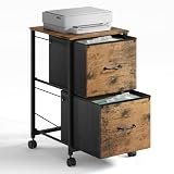 DEVAISE Fabric 2 Drawer File Cabinet