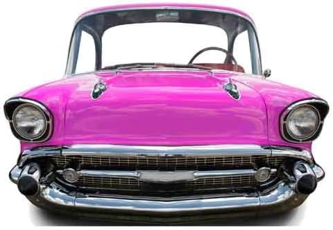 Pink Car (small) - Stand In Lifesize Cardboard Cutout / Standee / Standup