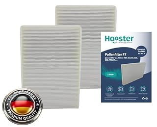 Hooster 2 Filtersets passend für Helios KWL EC 200 / EC 300, 4x G4 und 2x F7
