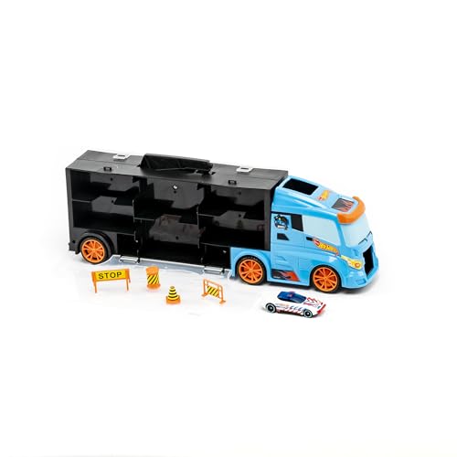 Apribile su 2 lati ODS 42040 HOT WHEELS Transporter 40, Camion Valigetta Bisarca porta veicoli