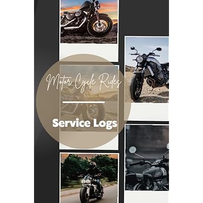 Motorcycle Ride Journal & Service Log