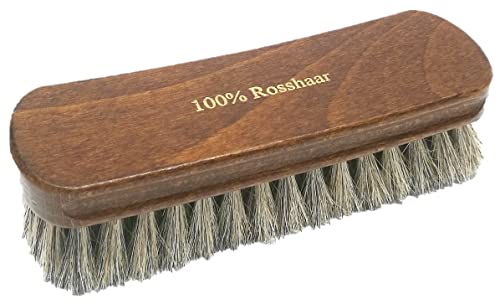 Hebold Schuhmacherei Pulido y Cepillo para Polvo con Crin Hecho en Alemania - CLARO