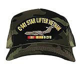 Military Productions C-141 Star Lifter Vietnam War Camo Mesh Cap