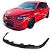 Front Bumper Lip Compatible With 2006-2007 SUBARU IMPREZA WRX | Sti Style PP Front Lip Spoiler Splitter by IKON MOTORSPORTS