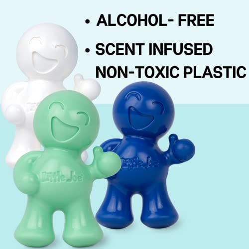 Little Joe 96406 Fresh Mint Scent Car Air Freshener Clips To A/C Air Vent Uses Alcohol-Free Fragrance Oil Is Non-Hazardous And Non-Toxic Plastic, Pack Of 1 #TOP2