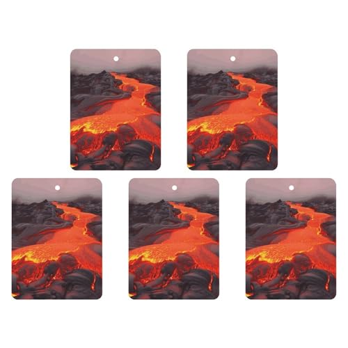 Red Lava �ԗp�F���� �݂艺�����`�b�v 5�p�b�N �����Ԃ̍���t���n���M���O�V�[�g �� �z�[�� ������ �C���e���A ���� �����` �u���b�N�X�^�C��