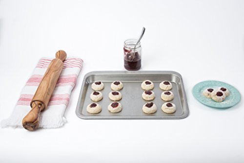 Usa Pan Easy Slide Non Stick Cookie Sheet Pan, Small, Silver #TOP1