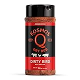 Kosmos Q Dirty Bird 11 oz. Shaker Bottle - Barbecue Rub - GLUTEN FREE - NO MSG Dry Rub