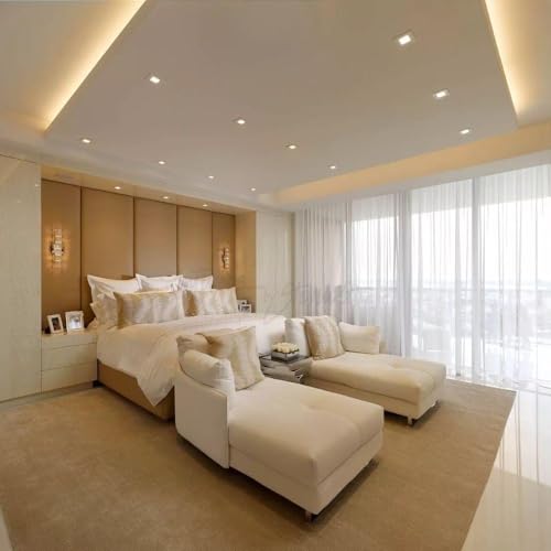 Painel Plafon LED 12W de Sobrepor Quadrado 17cm, Bivolt, 3000k Branco Quente, Avant