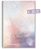 Häfft College-Timer A5 2020/2021 [Dream] Schülerkalender, Schüler-Tagebuch, Schülerplaner inkl. Fun Facts, Sprüche, Sticker u.v.m. | nachhaltig & klimaneutral