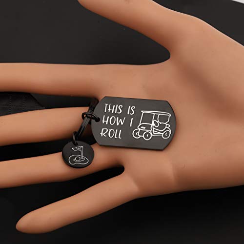 Porte-clés « This is How I Roll » noir pour ne plus perdre ses clés - 4