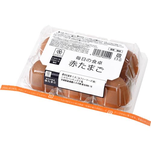 Amazon | スマイルライフ 毎日の食卓赤たまご6個入 | スマイルライフ