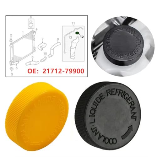 Bouchon de vase d'expansion du liquide de refroidissement pour Rogue - 3