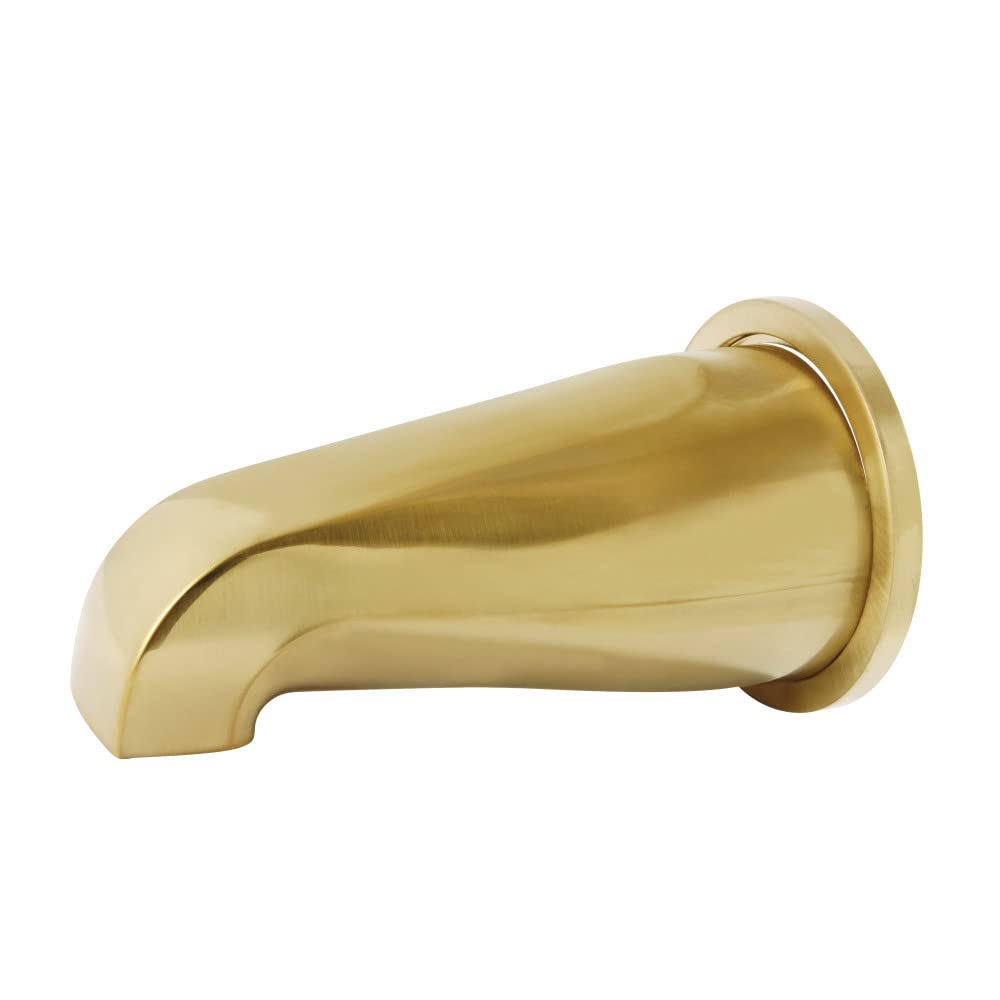 Bec de baignoire Kingston Brass K187E7 en laiton brossé pour rénovation chic