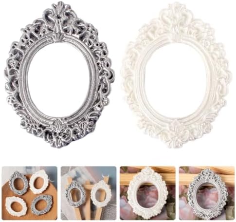 Healifty 12pcs Frame Shape Resin Phone Charm for Phone Case Craft — view 8