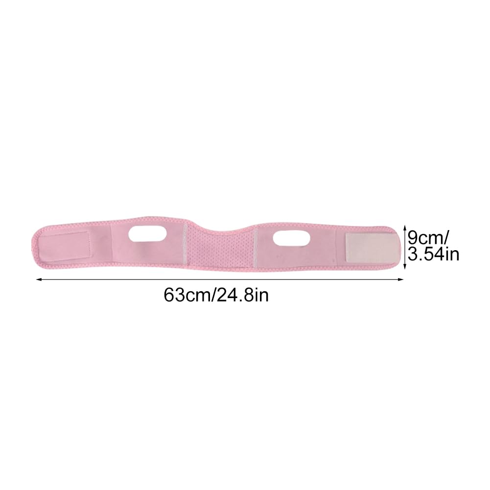 V Line Lifting Mask, Anti-Aging Chin Strap for Firm Lifted Skin Breathable and Comfortable Face Slimming Strap - Image 2