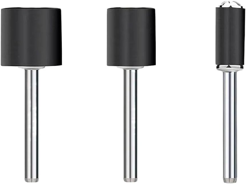 Rubber Drum Mandrel 3.175mm Shank Rod Compatible With Sander Sanding Grinding Polishing Tools