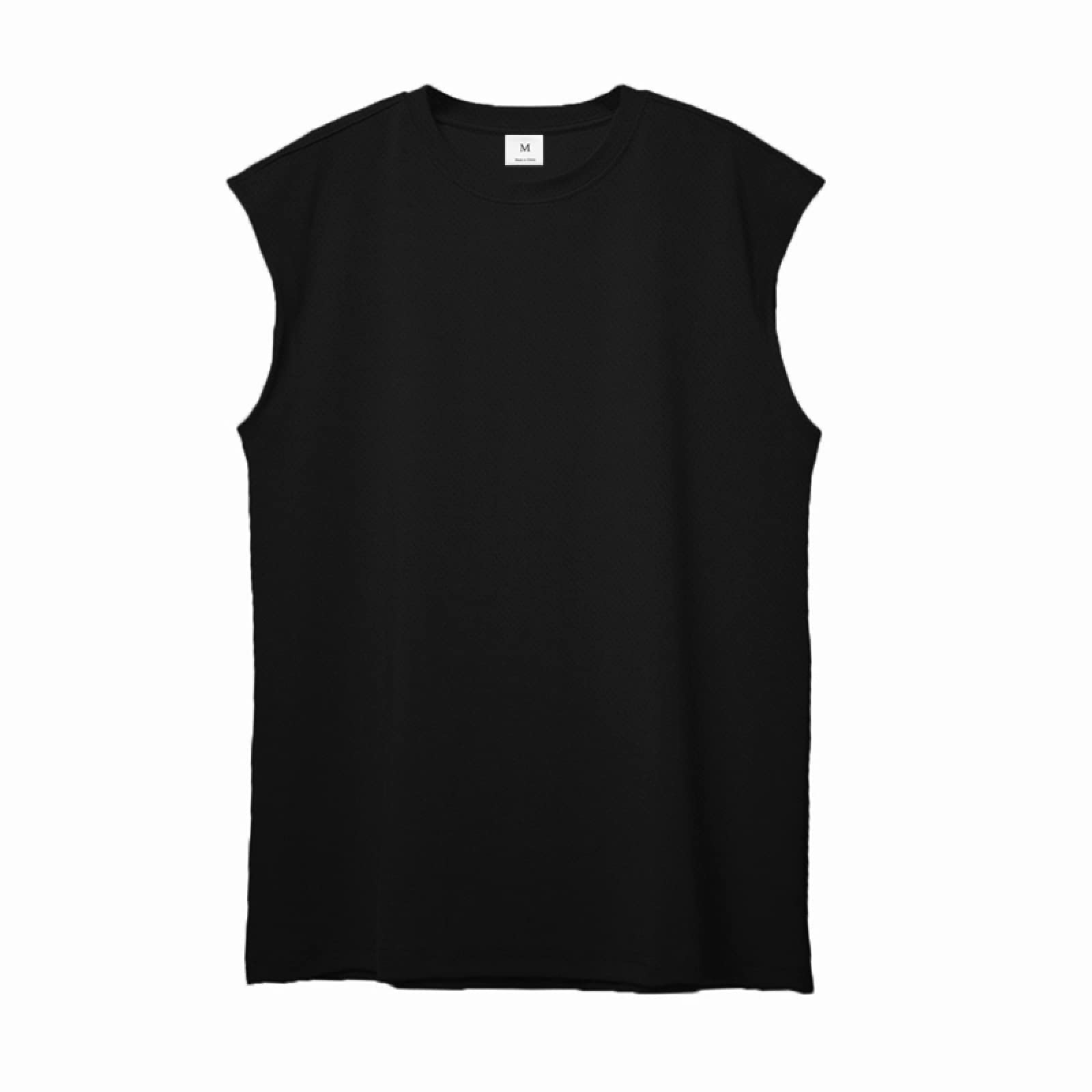 Sportkleidung Yoga-Kleidung Sport Outfit Fitness Yoga Anzug Einfarbiges Mesh-Fitnessstudio-Bekleidung Herren Bodybuilding Stringer Tank Top Schnell Trocknendes Ärmelloses Shirt Fitness Weste Workout