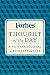 Forbes Thought of the Day: Five-Year Journal for Business and Life