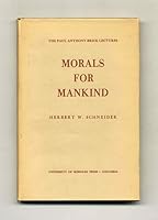 Morals for Mankind 0826200060 Book Cover
