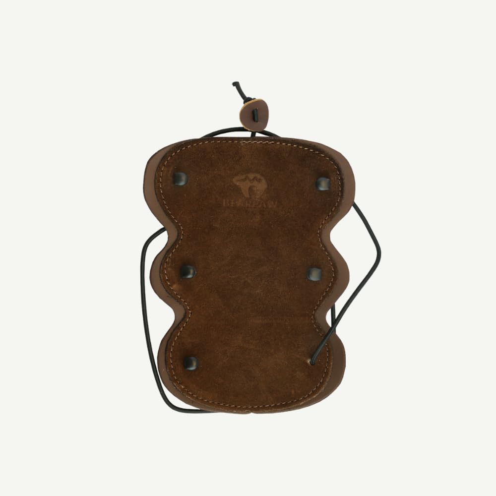 BEARPAW PRODUCTS Armschutz Traditional | Robustes Wildleder | Idealer Schutz für den Arm beim Bogenschießen | Schutzkleidung | Armschutz | Armschützer | Einheitsgröße