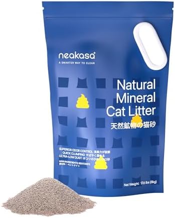 Neakasa Mineral Cat Litter 17.6 lbs / 8 kg for M1 Open-Top Self-C...