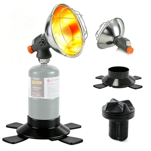 Portable-Propane-Heater-for-Camping-Cordless-Gas-Tent-Heater-Warmer Portable Propane Heater for Camping, Cordless Gas Tent Heater Warmer - Image 1