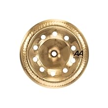 Designed with Chad Smith, a mini-monster of loudness and cut High profile, a raw bell and single row of mini-holes deliver serious cutting power Designed for boosted trash and reduced tonal character Quality protected by SABIAN 2-year warranty