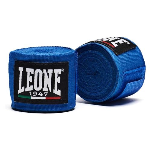 LEONE 1947, 3 Paar Bandagen schwarz/blau/rot, 4,5 m, AB705P