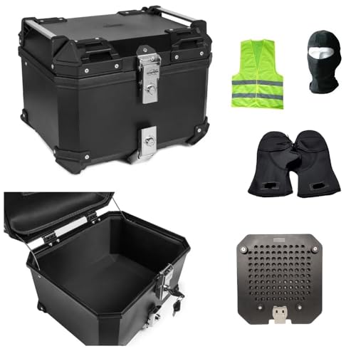 DESCRIZIONE E CARATTERISTICHE PRODOTTO: -Bauletto 45 litri Kappa in Plastica nero effetto Valigia alluminio con piastra universale -Si monta su tutti i portapacchi con base piana di moto e scooter sia di serie che non. -NON è COMPRESO DI STAFFE PER IL MONTAGGIO, VI DAREMO SOLO LA PIASTRA DI AGGANCIO -Materiale Termoplastica / Policarbonato -Stile Touring, Moto Scooter/Urban/City, Enduro/Adventure -Colore Nero-Sistema di Aggancio Universale -Volume 45 Lt -Posizione Posteriore Top - Cas