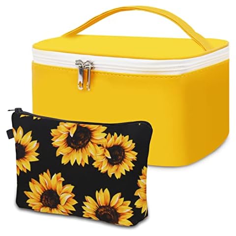 Cosmetic bag, Yellow, Waterproof Cover