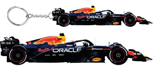 Image of Studio64 Formula 1 RB Racing Acrylic Fridge Magnet and Keychain Combo,
