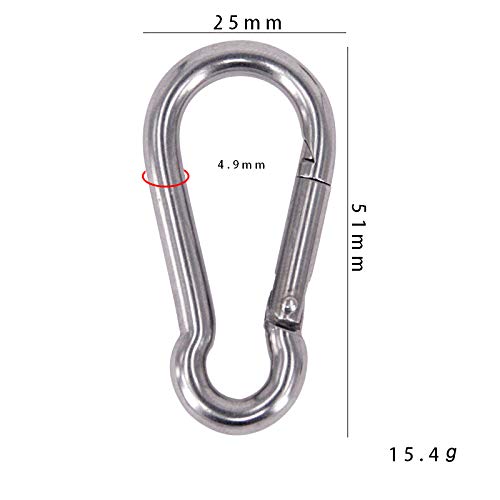 Cicife 2Pcs Resistance Band Handles，Pull Handles Foam Handle Replacement Heavy Duty Exercise Hand Grips Attachment With 2 Carabiners (Black) #TOP2