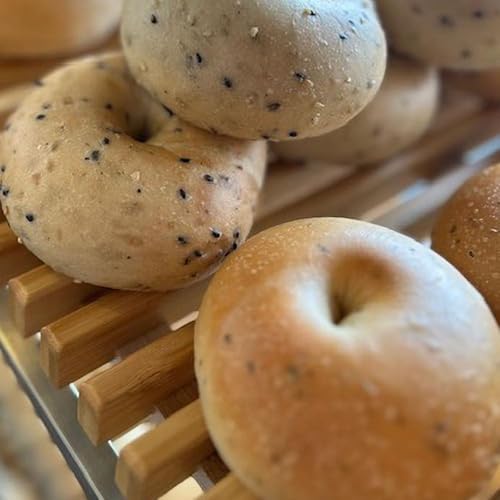 川越ベーグル ナチュラルセット[VANITOY BAGEL] / もっちり プレーン ライ麦 セサミ ヘルシー 埼玉県