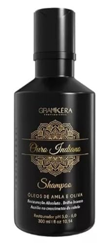 Kit Ouro Indiano (Shampoo 300ml + Máscara Capilar 300g) Home Care - Grankéra