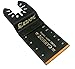 EZARC Carbide Oscillating Tool Blades, Multitool Blades Heary Duty for Hard Material, Metal, Nails. Bolts. Screws, 3-Pack