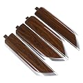 Interior Door Panel Trim Molding Kit Wood Grain Compatible with Chevrolet Chevy Silverado & GMC Sierra Crew Cab Truck Door Parts Accessories 2019 2020 2021 2022 2023 2024 Replaces 84469330