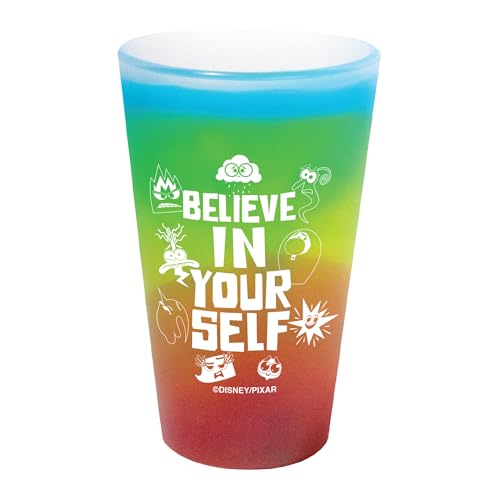 WinCraft 16 oz Silicone Pint Glass Inside Out Disney Inside 2 PRSM