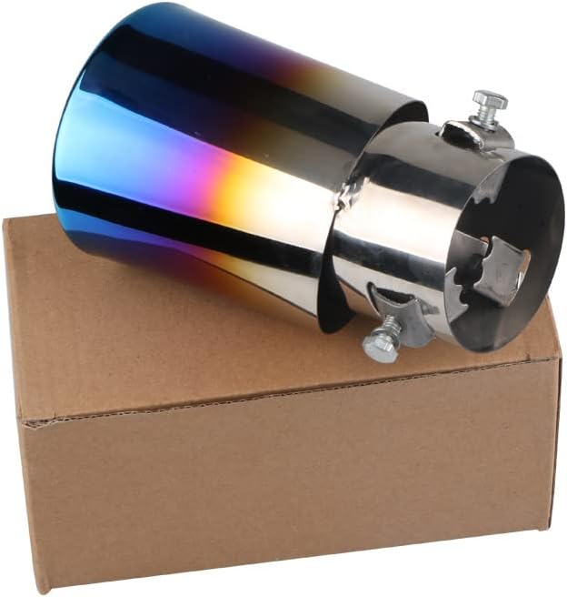 Car Exhaust Throat Tail Pipe for 2023 2024 2025 Honda CR-V CRV EX/EX-L/LX,Stainless Steel-Chrome-Plated Exhaust Tips,Exhaust tailpipe,Tail Pipe,Muffler Tip