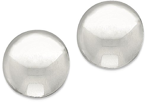 925 Sterling Silver Non Pierced 23Mm Circle Button Earrings Ball Fine Jewelry For Women Gifts For Her #TOP7