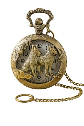 Relógio de Bolso Retrô - Werewolf