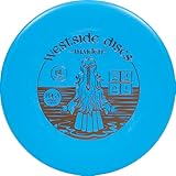 Westside Discs BT Medium Maiden Disc Golf Putter | Neutral Putt & Approach Disc | Grippy BT Medium Plastic | Straight Putting & Controlled Approach Shots | 170-176g (Blue)