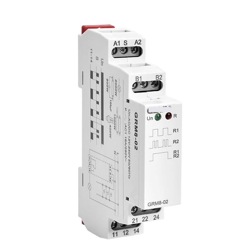 Relais pas à pas GRM8 électronique rail Din relais impulsion 230V